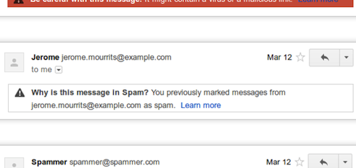 Gmail pokazuje zašto su poruke završile u spamu