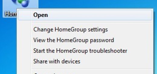 Uklanjanja Homegroup ikonice na desktopu i u biblioteci – Windows 7