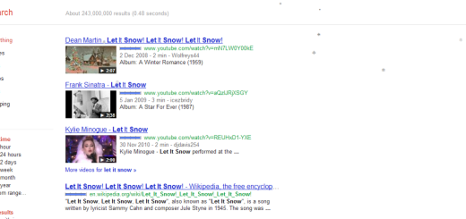 Sneg na Google !