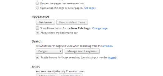 Google Chrome menja stranicu podešavanja