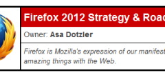 Mozilla otkriva plan Firefoxa za 2012. godinu