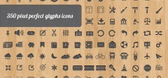 350 besplatnih vektorskih ikonica za dizajnere