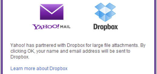 Yahoo mail i Dropbox se udružili