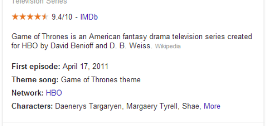 Google u pretrazi dodao podršku za najavu epizoda serija