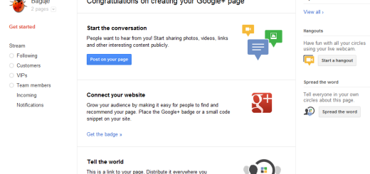 Kako da napravite Google+ stranicu za svoj blog/sajt/firmu ?