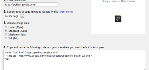 Kako da dodate Google profil dugme na svoj sajt/blog ?