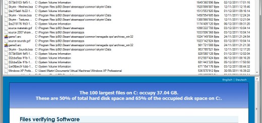 Kako da izlistate 100 najvećih fajlova na računaru ?