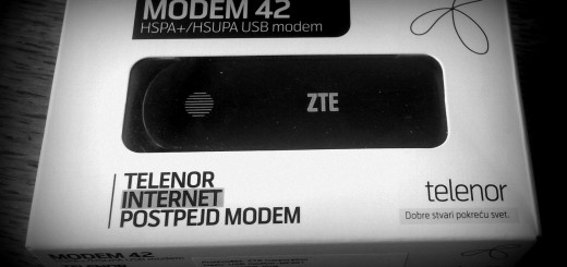 Testirali smo: Telenor modem 42 – mobilni Internet